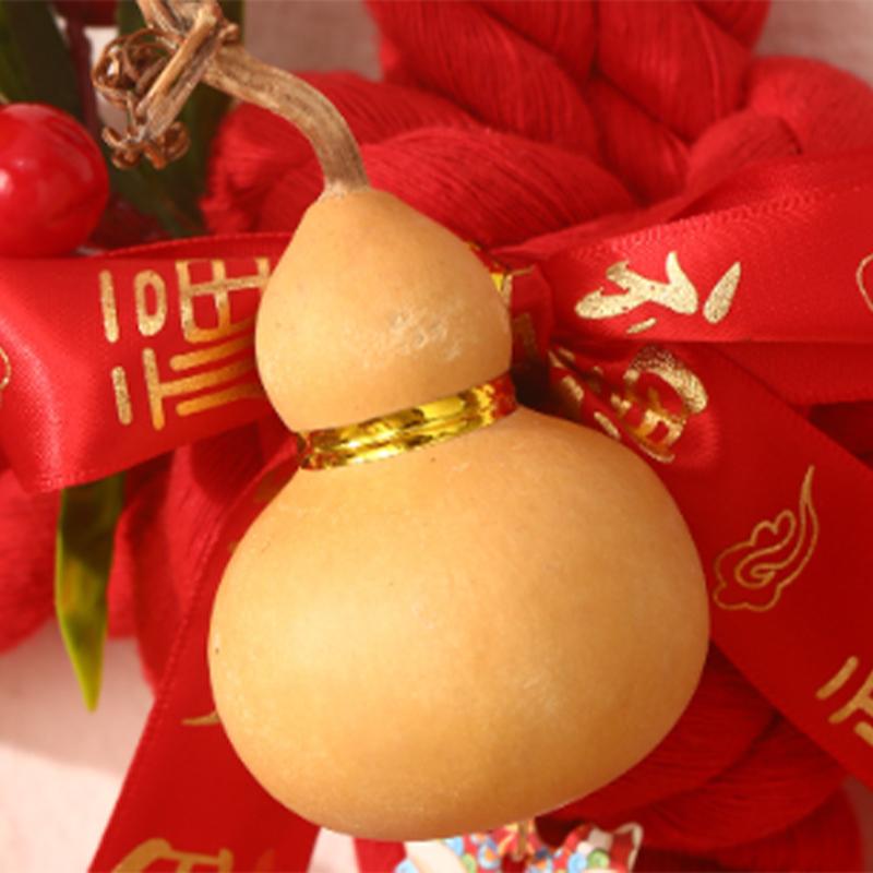 New Red Horse Pendant Auspicious Flower Pendant Living Room Porch Decoration Happy New Year Home Decoration Ornaments