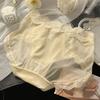 Damen Sommer Dünn Sexy Spitze Mesh Durchscheinend Bequem Atmungsaktiv Antibakteriell Slips