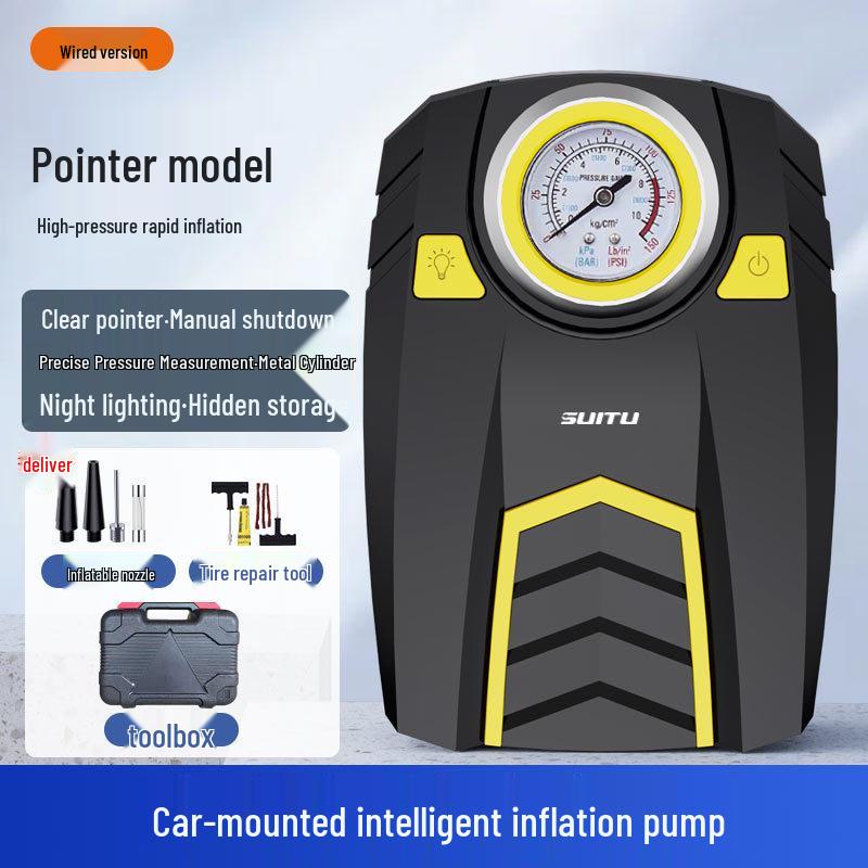 SuiTu Portable High-Power Digital Car Air Pump