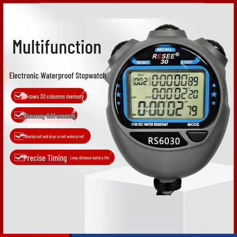 MR MOOSE Race Multi-function Electronic Stopwatch