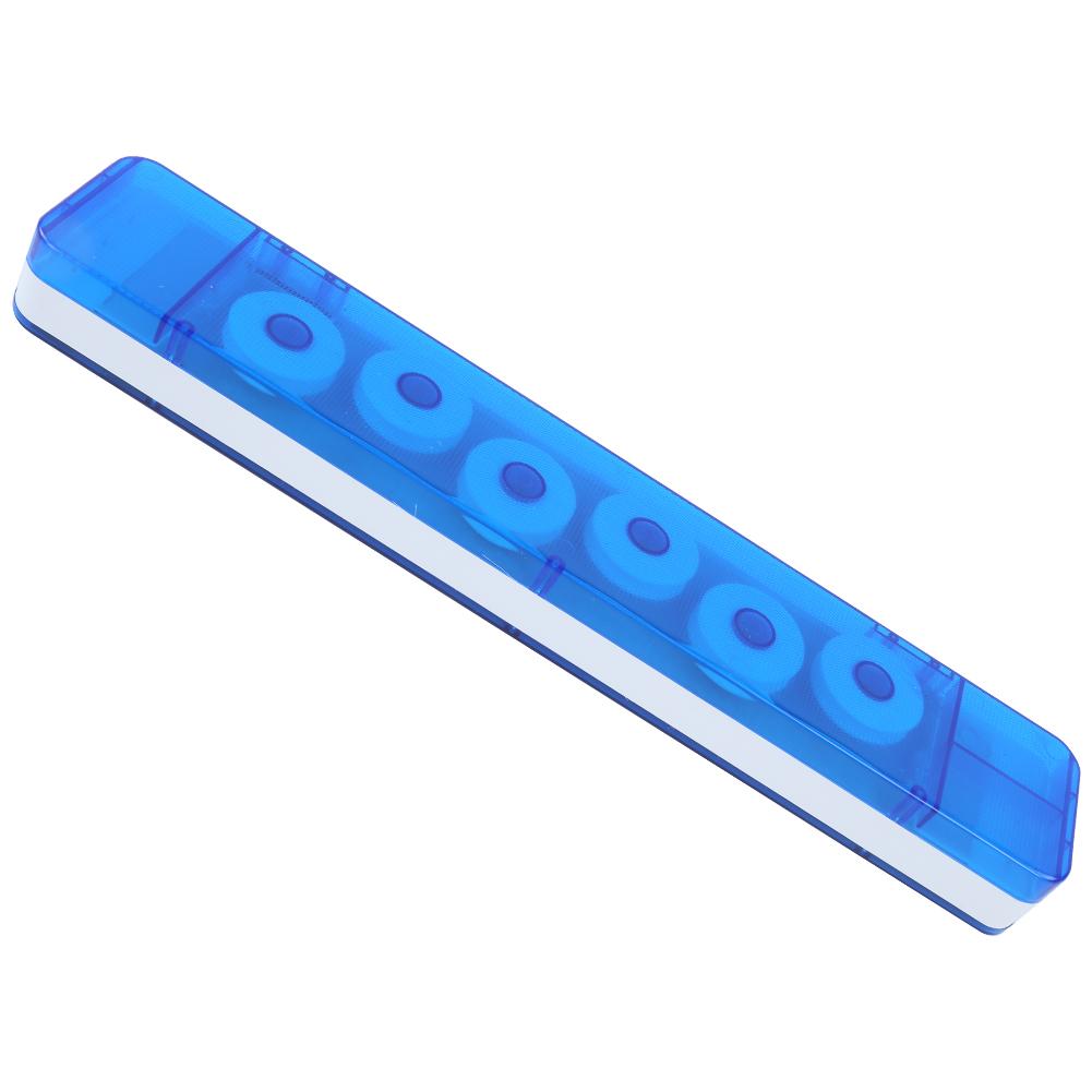 Fishing Tackle Multifunction Float Fishing Line Storage Box Winding Board Accessorytransparent Blue 45cm