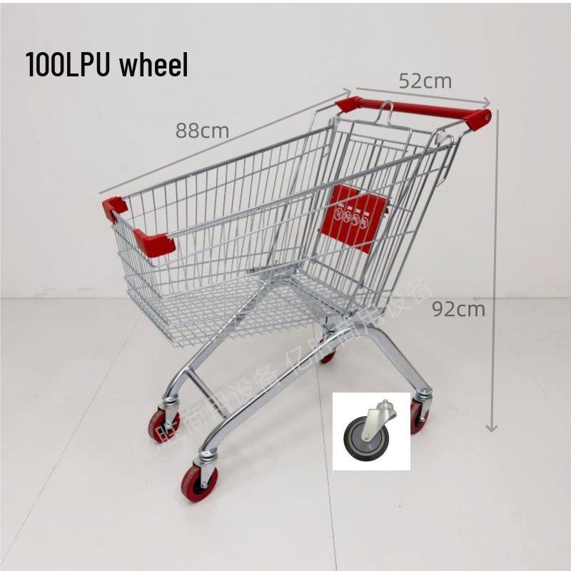 European Shopping Cart for Supermarkets, Malls, and Grocery Stores
