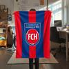 FC Heidenheim, vzorovaná flanelová deka, Vysoká kvalita, Pohodlná pro všechna roční období, Domácí dekorace, Teplo a pohodlí, Ideální pro dárky.
