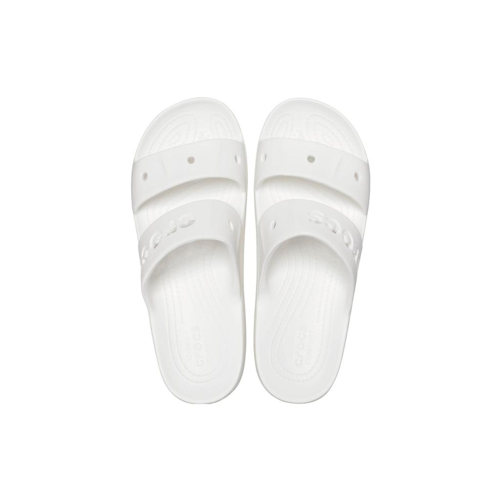 Crocs Baya Platform Clog Comfortable Casual Slide Unisex clogs White 208188-100