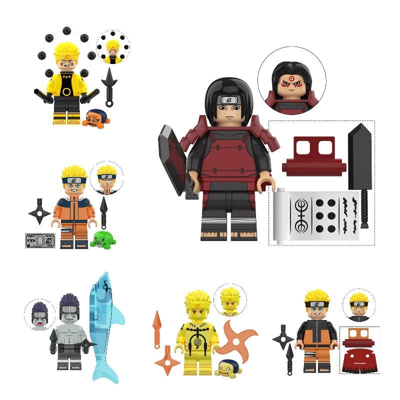 Kdl806 Naruto Anime Ninjutsu Building Blocks Toy Abs Plastic Diy Export Type