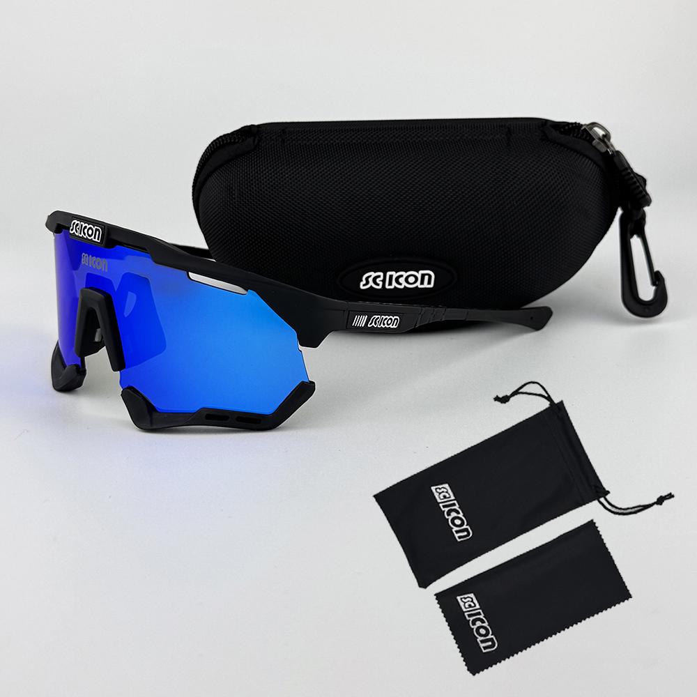 Ochelari de ciclism SCICON Ochelari de ciclism montan Ochelari de ciclism rutier Ochelari de protecție Bărbați Femei Sporturi în aer liber Ciclism Ochelari de soare Etui Accesorii
