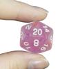 DND Dice Set 7pcs Multi Sided Dice with Haze Swirl Effect for Board Game DND TRPG, As Gift and Collection