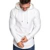 King Billion Spring Collection Men's Stylish Long Sleeve Hoodie - Curved Hem, Branded Tag & Drawstring Hood - Casual Streetwear Essential