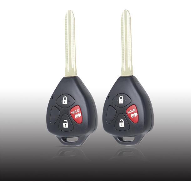 MechanMagic Key Fob Remote Replacement Fits for 2010 2011 2012 2013 2014 2015 2016 2017 2018  Toyota 4Runner /Rav4/Yaris HYQ12BBY HYQ12BDC Keyless