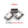 10PCS USB Charger Port Dock Socket For Xiaomi Redmi 8 8A 9 9A 10A 10X 10C 12C Note 11 10 9S 9 8 7 Pro Charging Connector