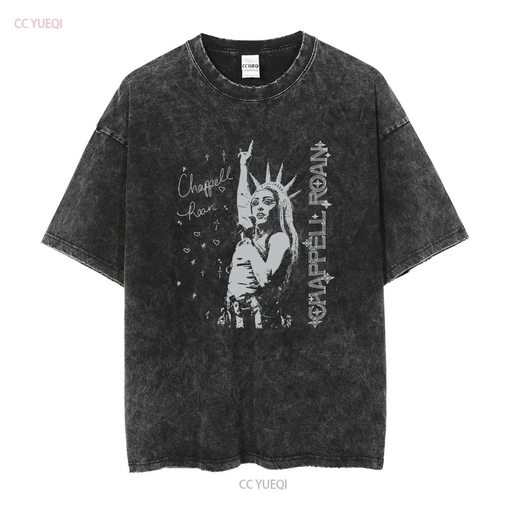Chappell Roan Socha Svobody Pro Fanoušky T Tričko vintage Prané designové oblečení homme streetwear Měkké Prodyšné Ležérní