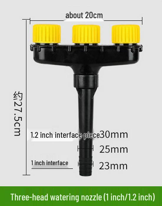 

Multi-Head Multi-Hole Spray Sprinkler for Garden & Landscaping