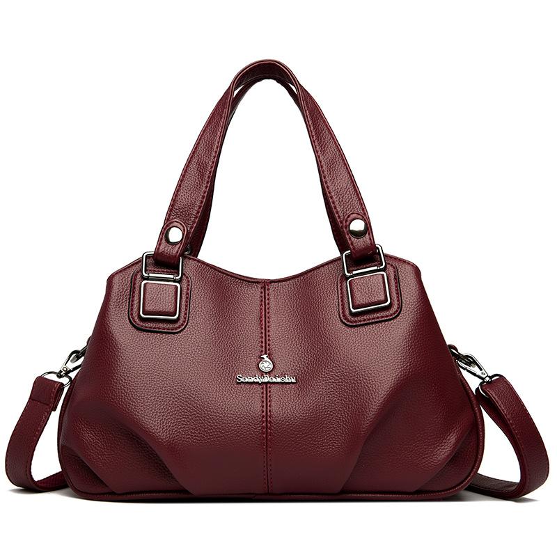 Håndbåret dameveske håndveske skulderveske messenger-veske