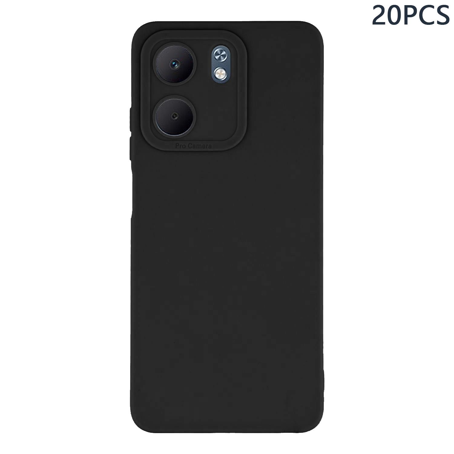 

Bulk Purchasing 20Pcs For Oppo A5x 4G/5G Case Precise Cutouts 1.3mm TPU Matte Phone Cover Black