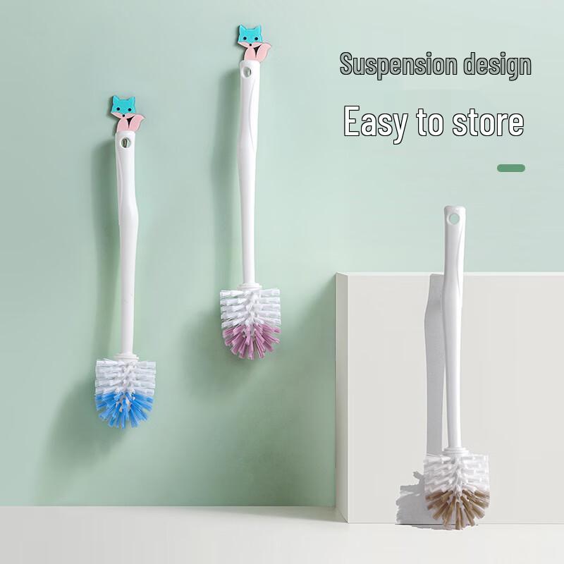 Chahua Kugelförmige Toilettenbürste mit langem Griff