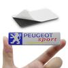 Aluminum Car Body Side Stickers Fender Trunk Decor Badge Decal For Peugeot 206 308 307 208 207 3008 2008 508 Sw 407 5008 StylingC