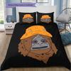 The Big Lez Show There Is Still Time 3 Pieces Bedding Set, Sasquatch Campfire Duvet Cover with Pillowcases