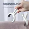 Wrinkle-free Plastic Quilt Clip, Windproof Household Cotton Quilt Clip, Single Clothes Drying and Pantyhose Clip, Fixed Strong Drying Clip