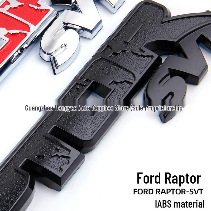 Ford Raptor SVT F150 FX4 Door and Tailgate Stickers - English Logo
