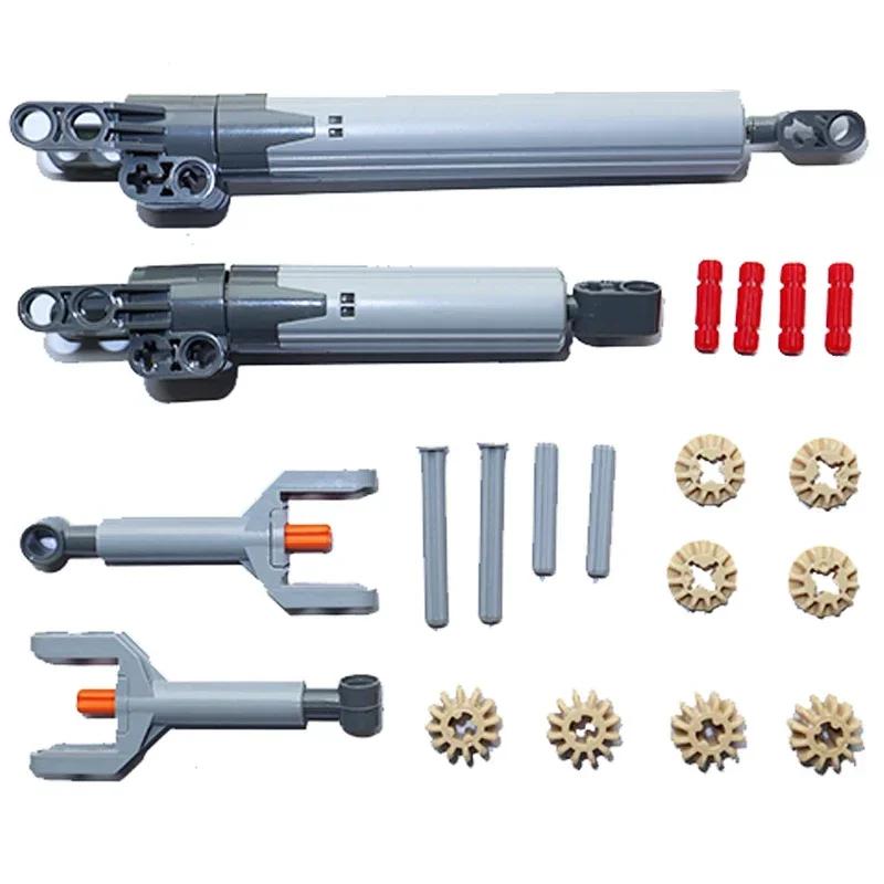 Non-Toxic Moc Building Blocks Technical Parts Pin Liftarm Studless Beam Axle Plug Connector Panel Gear Compatible Intellectual Toy