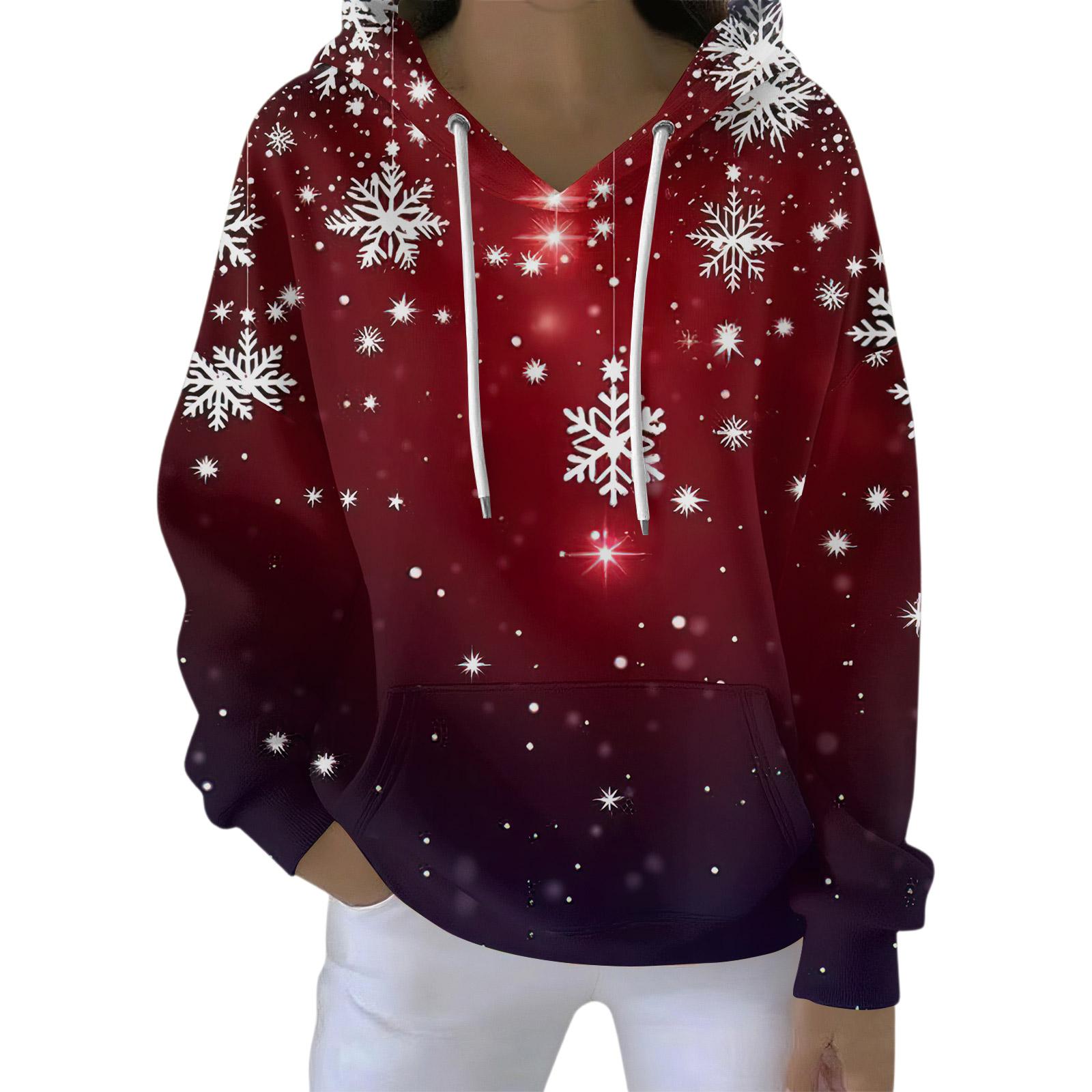 

Женская модная повседневная толстовка с капюшоном, свободного кроя, с принтом, с длинными рукавами XXL