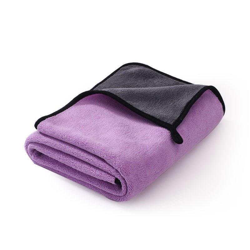 Extra Large Quick-Dry Absorbent Dog Bathrobe for Golden Retrievers and Shiba Inus