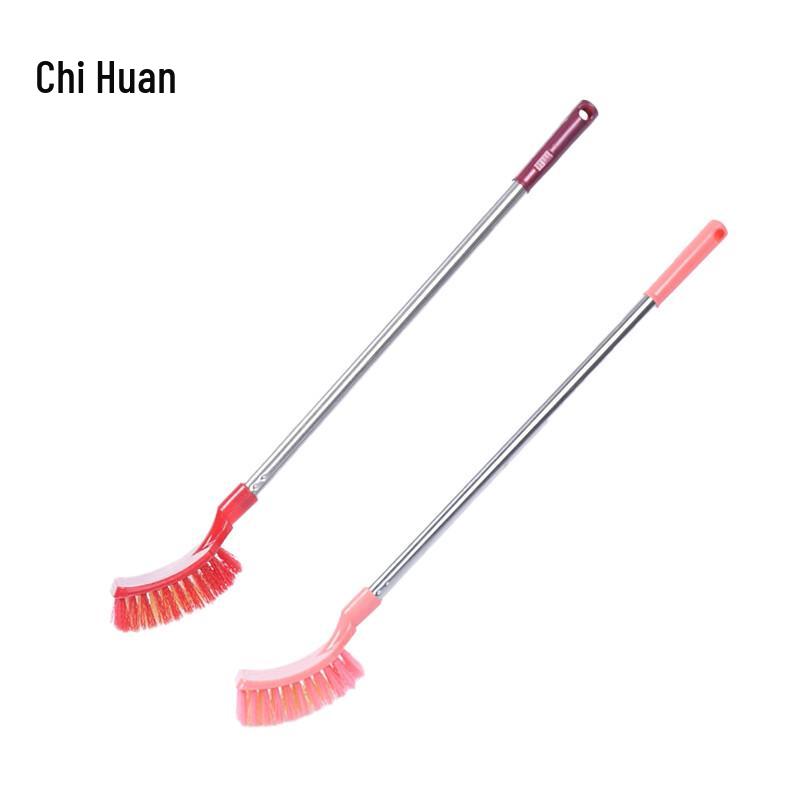 Chi Huan Long Handle Toilet Brush Set Random Colors (3-pack)