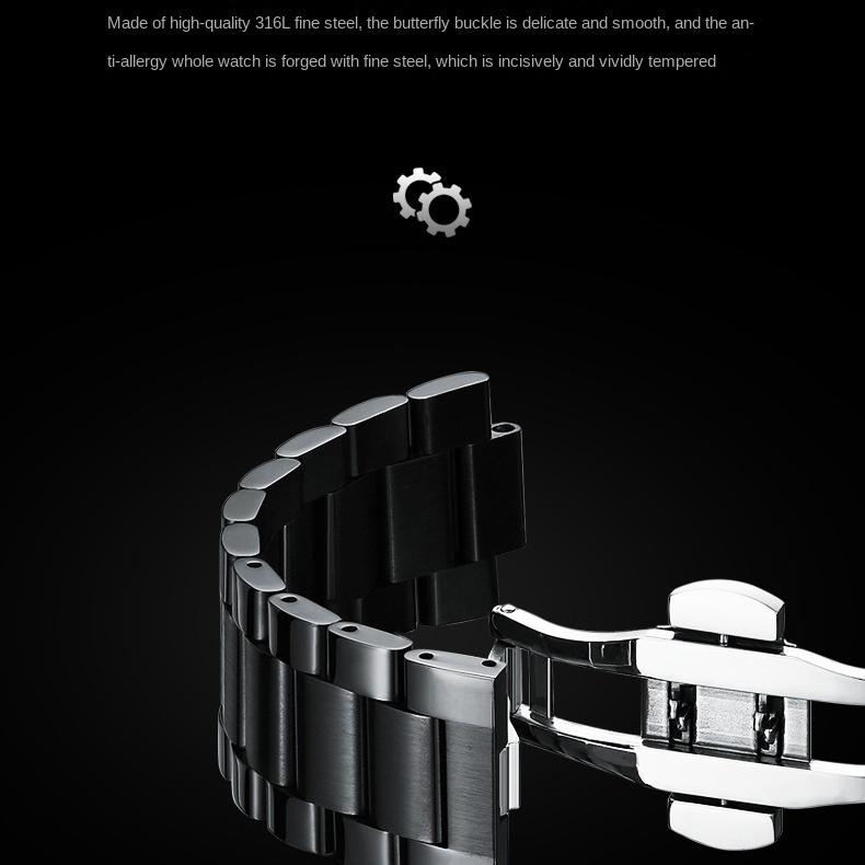 Ceas cu roți SVJ Ceas tridimensional pentru bărbați Ceas pentru bărbați de calitate superioară Ceas autentic pentru bărbați Ceas cu cuarț