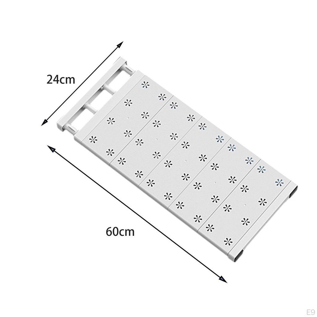 Expandable Divider Clothing Closet Shelf Wardrobe Storage Drawer Organizer Separator for