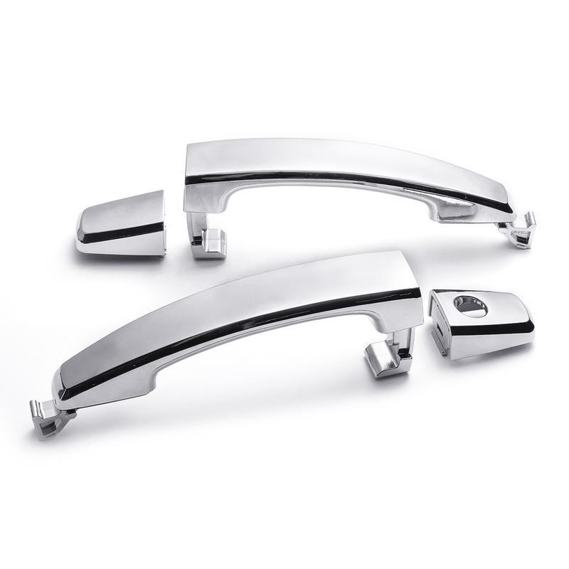1x Front / Rear Left Right Chrome ABS Door Outer Handle Covers For Chevrolet Captiva Sport Aveo FOR Saturn Vue 96468254 96468266