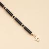 Adjustable Glass Bead Zircon Clavicle Necklace with Heart Designs for Women Fashion Jewelry Gift Ideas