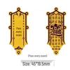 Year of the Horse Gold Lucky Cat Phone Sticker – 999 Pure Gold, Get Rich Charm, Small Gift