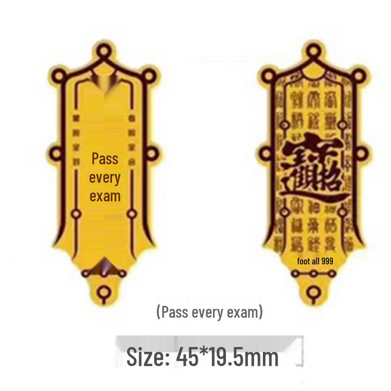 Year of the Horse Gold Lucky Cat Phone Sticker – 999 Pure Gold, Get Rich Charm, Small Gift