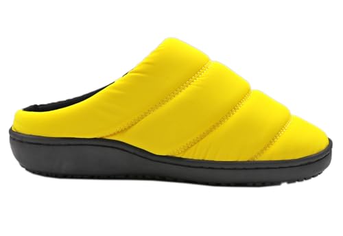 Women's Winter Sandals, Casual, Water-Repellent, Cold-Weather, Non-Slip, Cushioned Insole, Yellow, Size 9775700, Medium