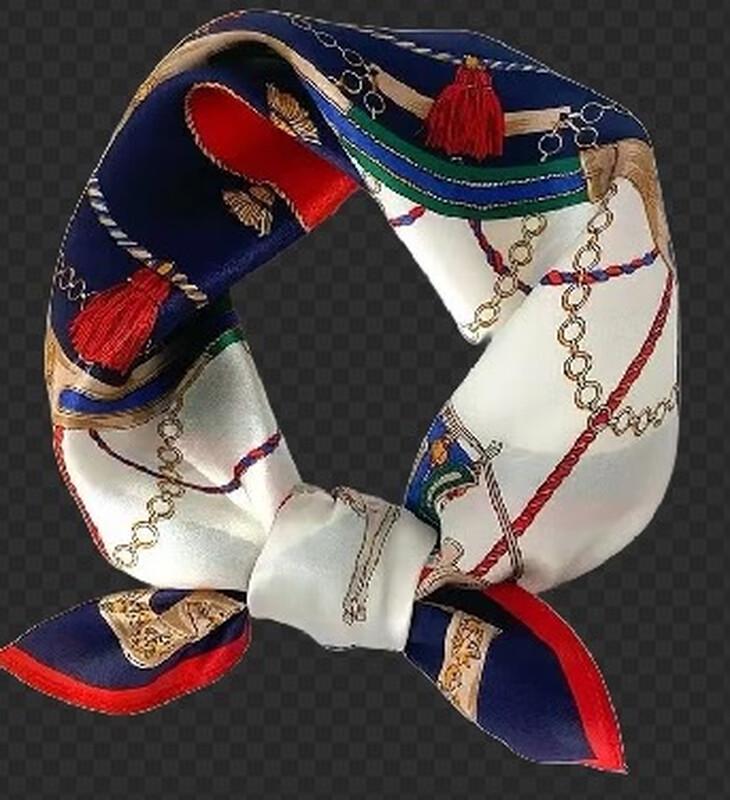 SIYUTANG 53cm Silk Small Square Scarf