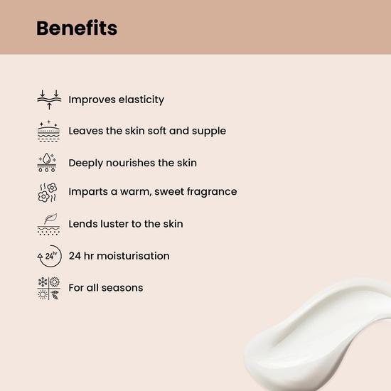 The Skin Story Hĺbkovo hydratačné telové mlieko pre ženy| Úľava od suchej pokožky | Všetky typy pleti | Moringa & Keratín | Objemové balenie | 280ml