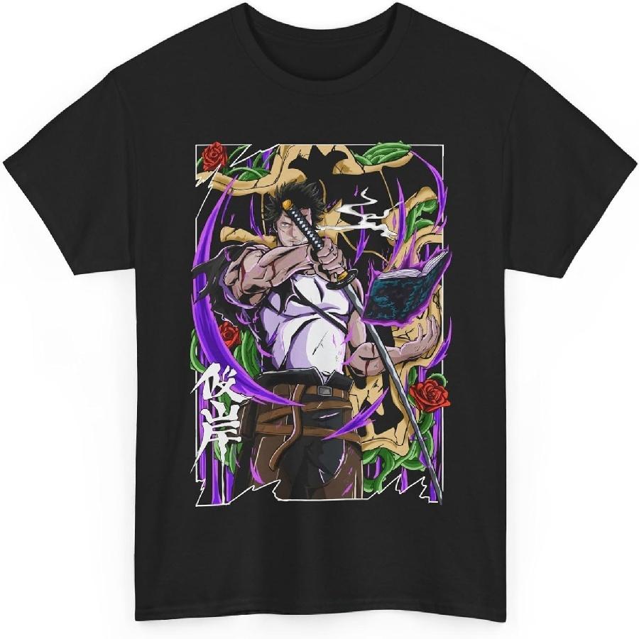 

Black Anime Clover Anime T-Shirt XXXXXL чорний