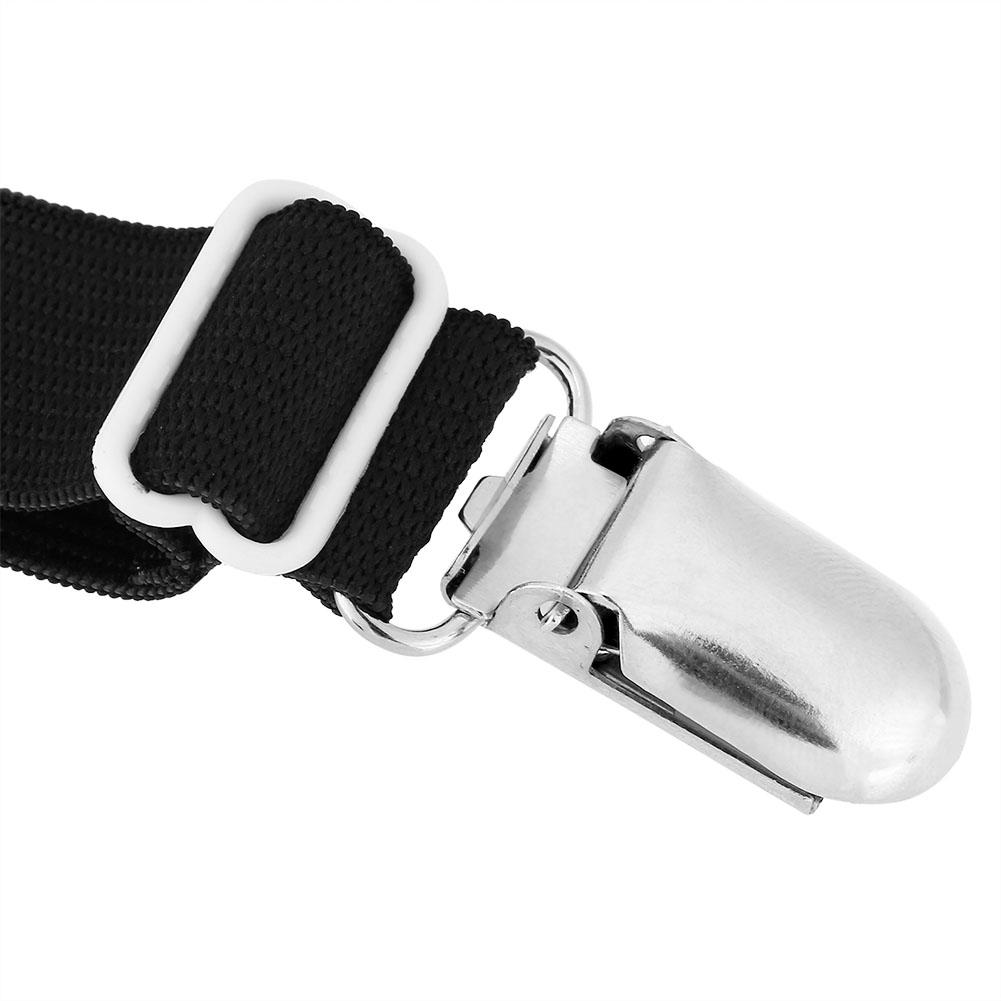 4Pcs/lot Adjustable Bed Sheet Clip Fasteners Straps Elastic Holder Fixing Clamp