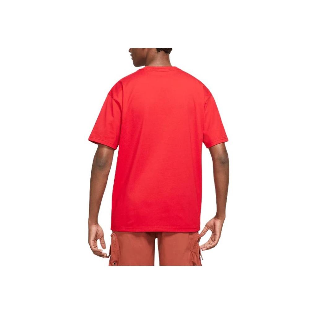 Nike ACG Series Triangle Logo Print Sports Crew Neck Short Sleeve T-Shirt Men Tops Red DJ3645-657