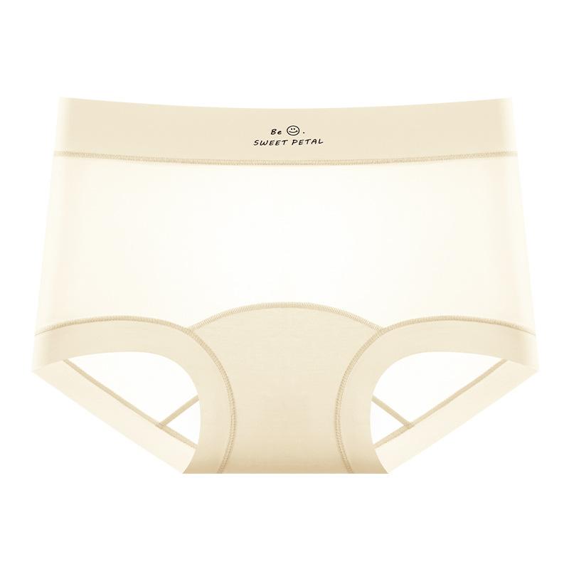 Female Summer New Style Thin 2 - In - One Ice Silk Safety Briefs