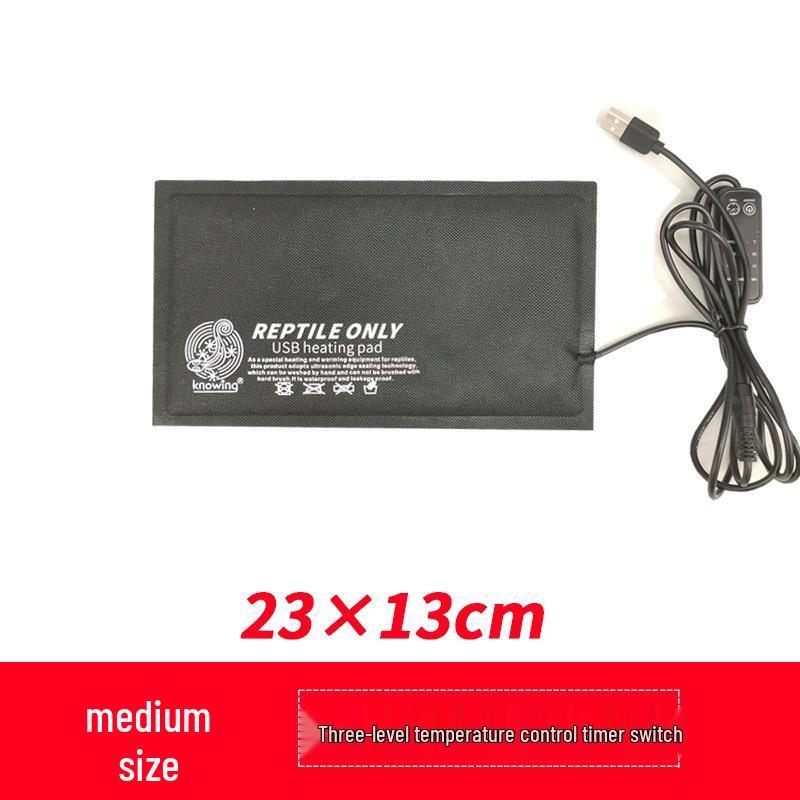 Kohlefaser USB Heizkissen für Haustiere - Waschbar & Biegsam für Reptilien, Katzen und Hunde.