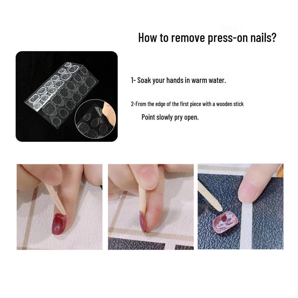 3D Carved Almond Wearable Nails - Handmade Exquisite Summer Nail Art