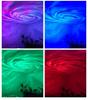 LED Northern Lights Galaxy Projector Aurora Starry Sky Lamp Bluetooth Speaker Remote Control Auto-Rotating for Room Party Decor