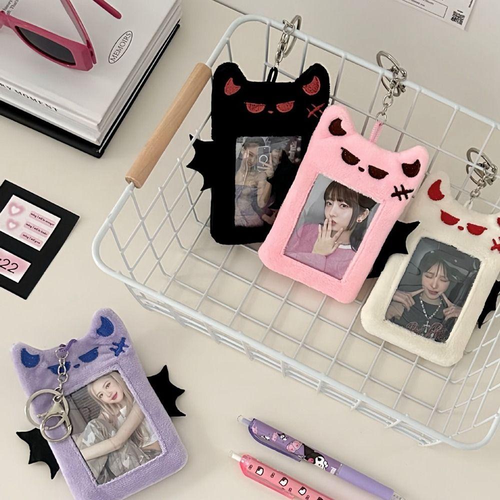 Korean Style Bus Card Holder Transparent Photo Protective Case Cute Kpop Idol Photo Sleeve  Student