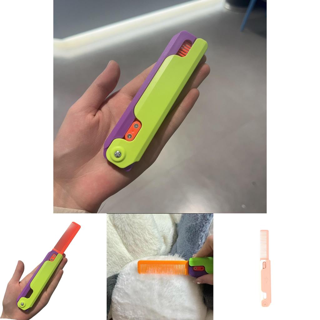 Night Light Carrot Knife Creative 3d Gravity Toy For Stress Relief Same Style As Tiktok