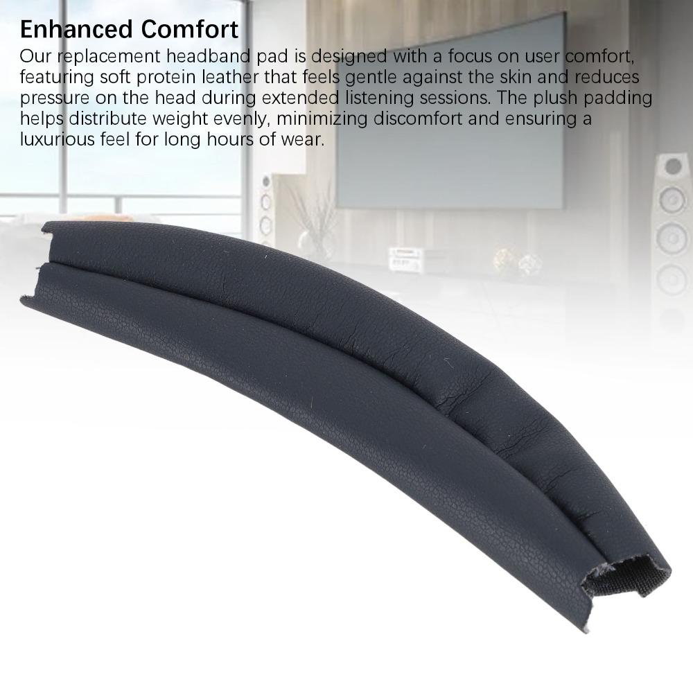 2PCS Protein Leather Replacement Headband Pad Headband Cover for WH-XB910N Headband Maintenance