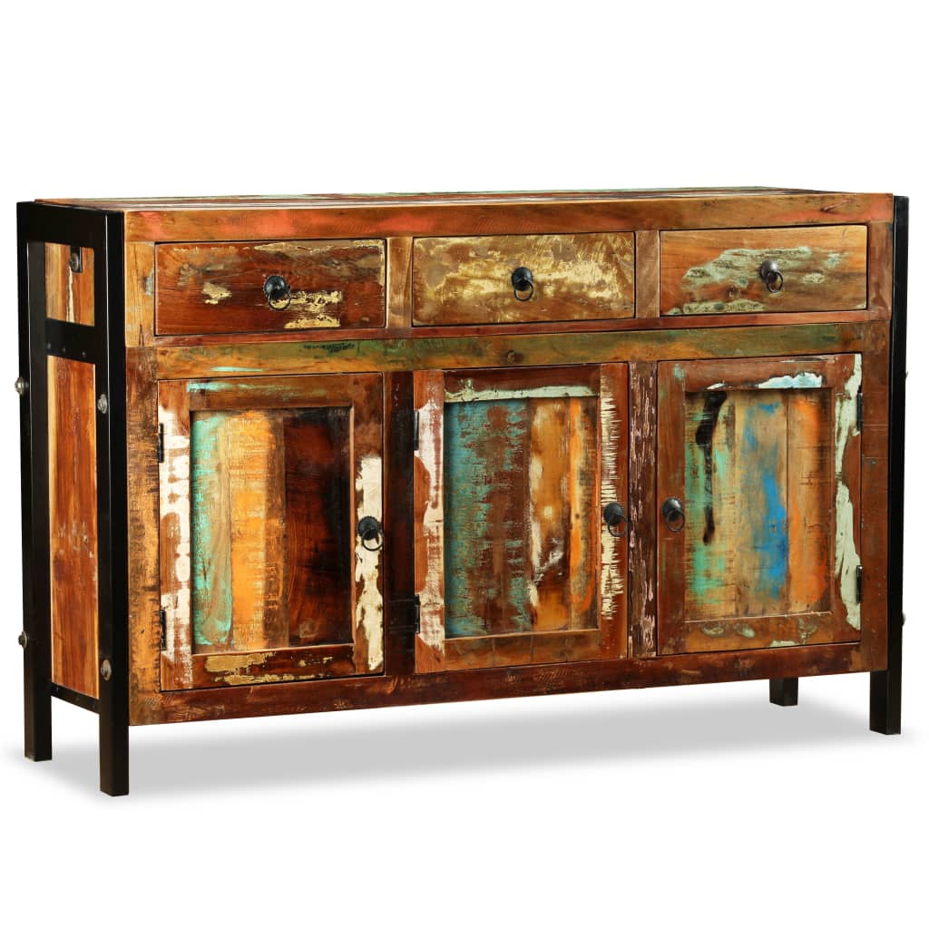 Vidaxl Komoda Z Drewna Odzyskanego, 120 X 35 X 76 Cm