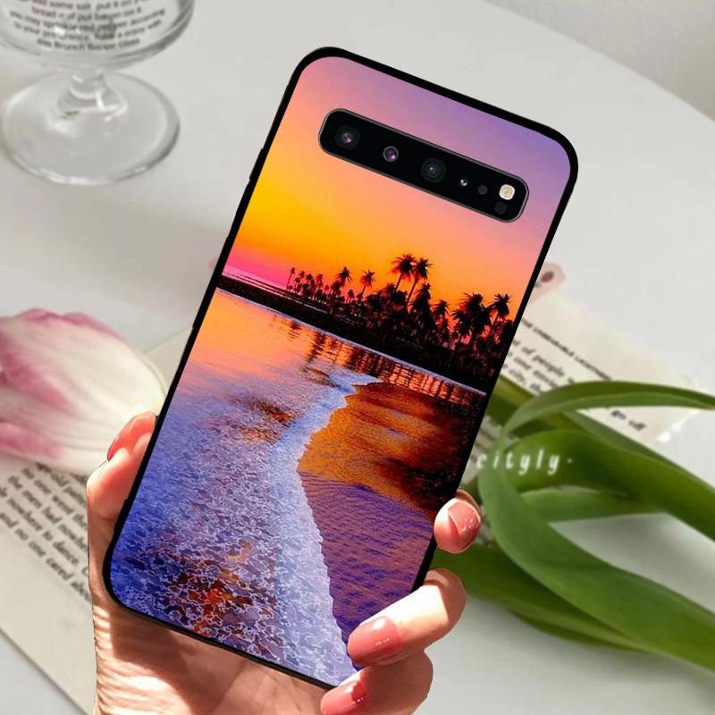 Pro Samsung S10 5G Pouzdro S10 Plus Nárazuvzdorné Mramorové Černé Pouzdra Pro Samsung Galaxy S10 Plus S10e Kryt Silikonový Zadní Nárazník S10+