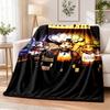 Five Nights at Freddy’s Flannel Throw Blanket Soft Warm Cozy For Sofa Bed Indoor Home Bedroom Use