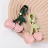 Peach Heart Cherry Key Chain Decoration Keychain Bag Pendant Cherry Pendant  Decorations Crafts
